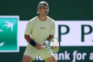 Marcos Giron took down another seed. (Source: Getty)